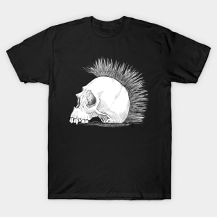 Mohawk Skull T-Shirt